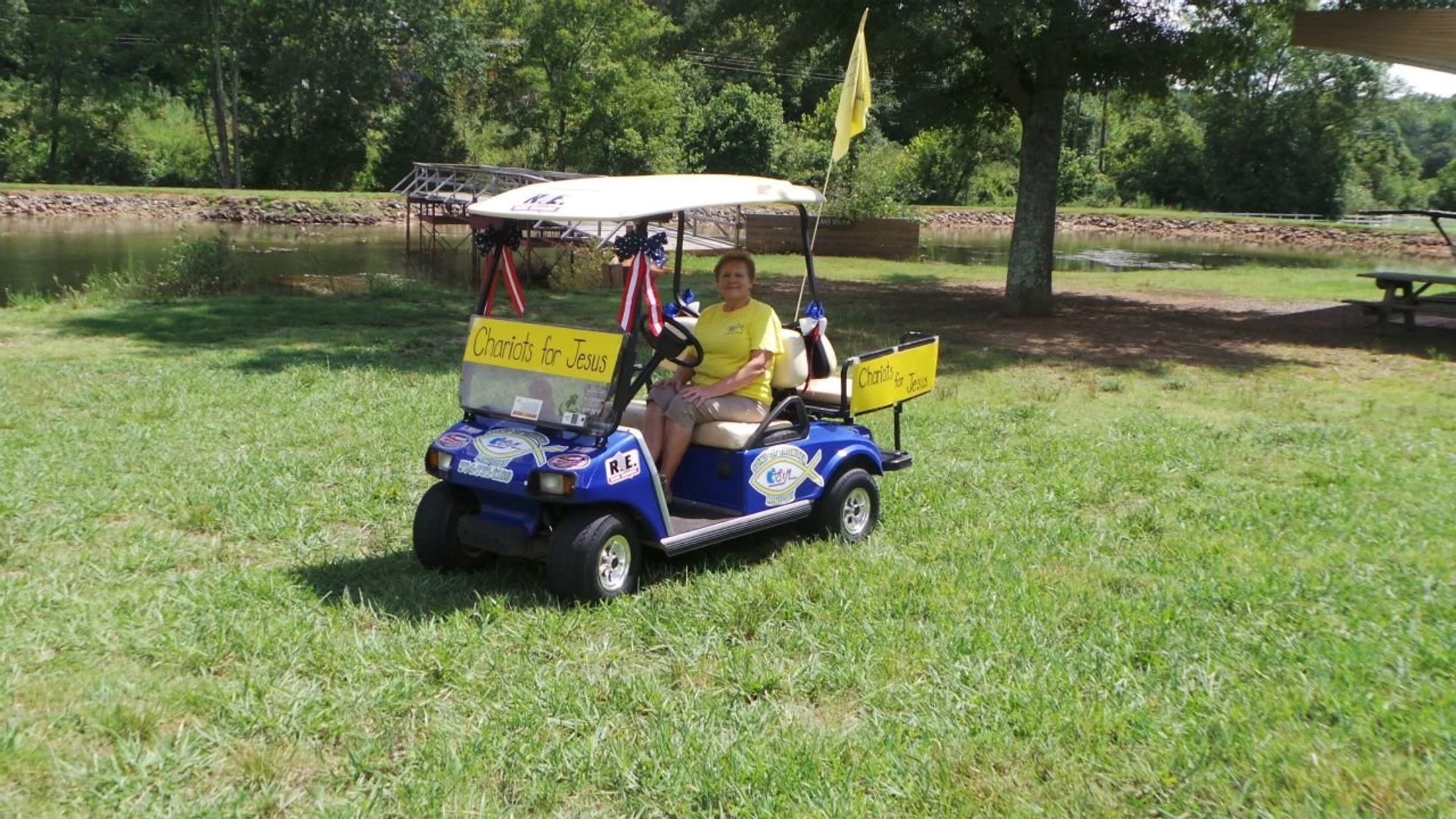 Chariots for Jesus ministry at the racetrack